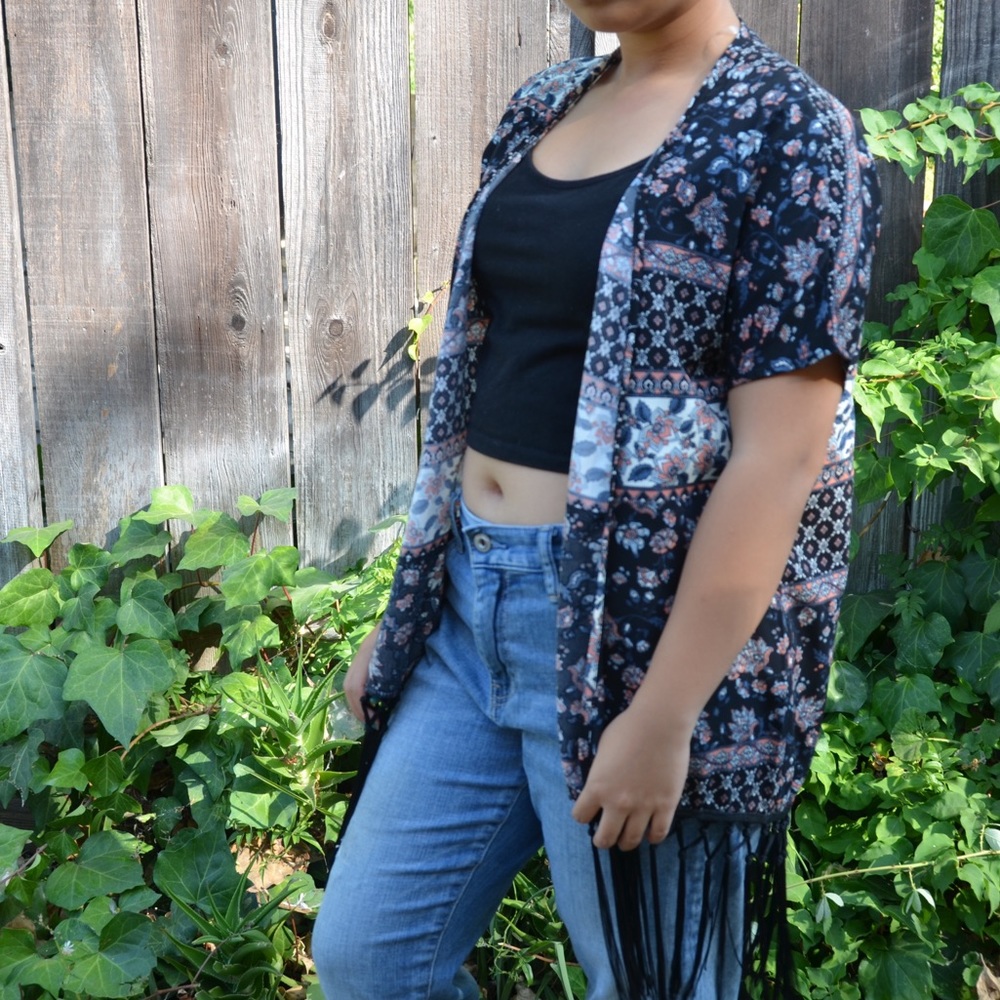Kimono Style with Tassels